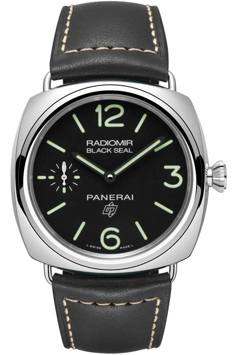 panerai radiomir as dress watch|radiomir Panerai watch black seal.